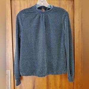 Shinestar Long Sleeve Mock Turtleneck, size small